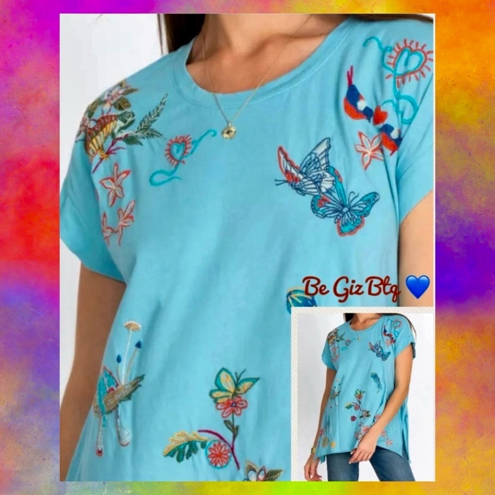 🔥🔥🔥ONE ITEM DEAL OF THE DAY JOHNNY WAS TUNIC MEDIUM Reduced Buy Now & Save - Picture 2 of 11